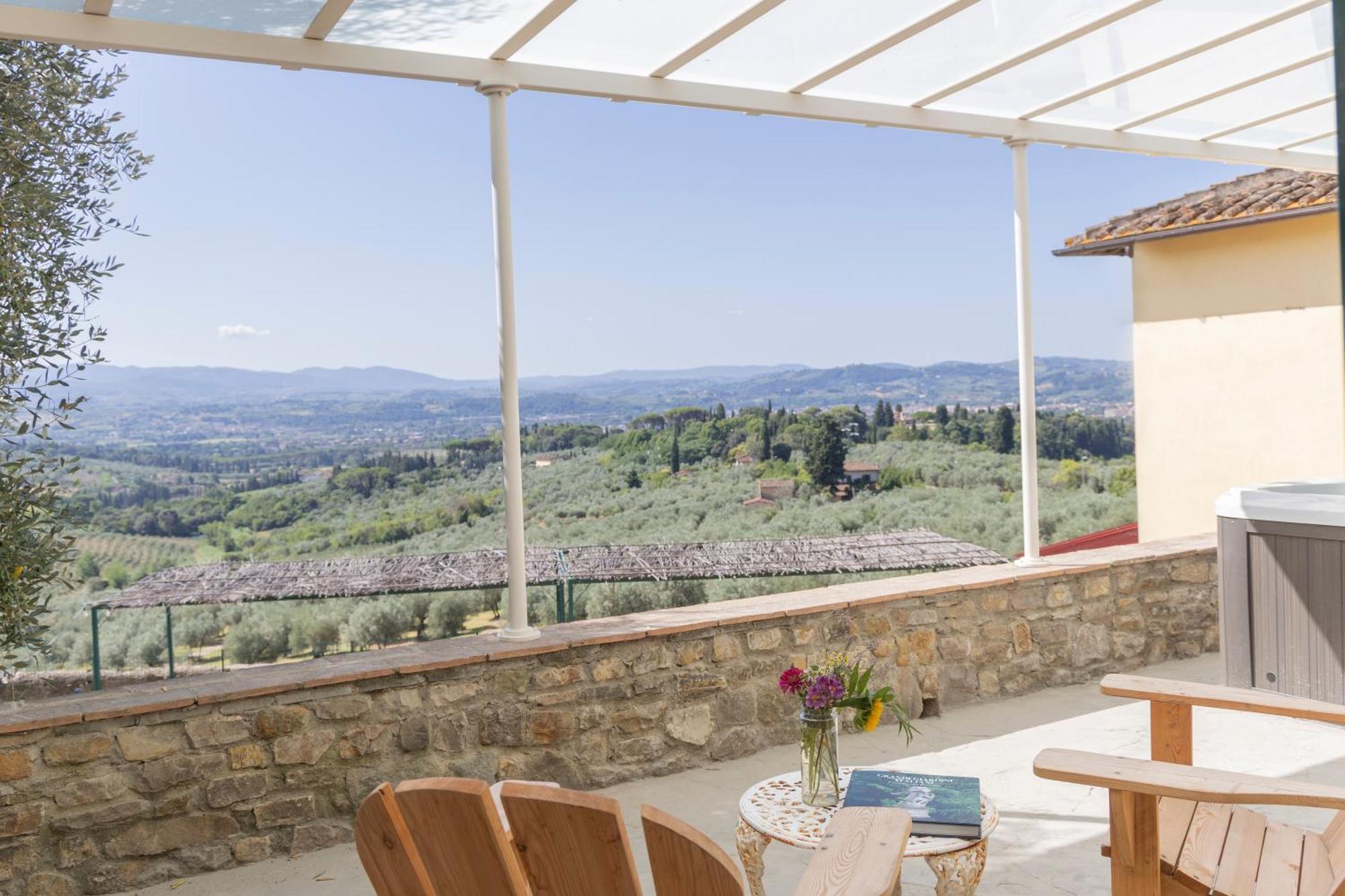 Agriturismo Fattoria Di Maiano Villa Fiesole Rum bild